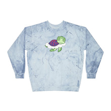 Load image into Gallery viewer, Turtle in the Clouds Dyed Crewneck Sweatshirt