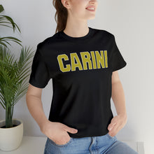 Load image into Gallery viewer, Carini Gold White Unisex Tee
