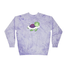 Load image into Gallery viewer, Turtle in the Clouds Dyed Crewneck Sweatshirt