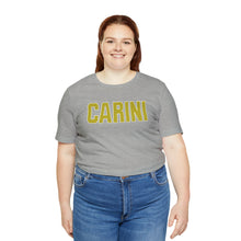 Load image into Gallery viewer, Carini Gold White Unisex Tee
