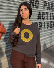 Load image into Gallery viewer, New! Glitter Donut Women's Crew Sweatshirt PRE ORDER ships Mid NOVEMBER