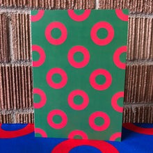Load image into Gallery viewer, Holiday Fishman Donut Greeting Card