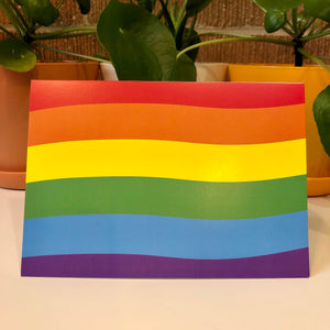 Rainbow Greeting Card, Pride Greeting Card, Pride Flag Greeting Card, Pride Flag, Rainbow Flag
