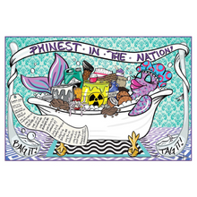 Load image into Gallery viewer, Reba Phish Summer 2019 Tour Poster Print Bag It Tag IT