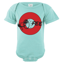 Load image into Gallery viewer, Fee Megaphone Baby One Piece
