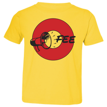 Load image into Gallery viewer, Fee Megaphone Toddler Tee