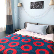 Load image into Gallery viewer, Donut Woven Cotton Blanket