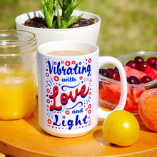 Load image into Gallery viewer, Phish "More" Love and Light Mug 15oz, Phish Coffee Mug, Phish Mug, More Mug, Phish Lyric Mug