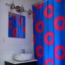Load image into Gallery viewer, Phishman Donut Shower Curtain
