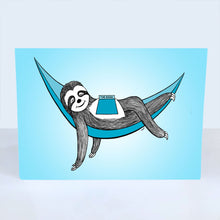 Load image into Gallery viewer, Sloth Greeting Card