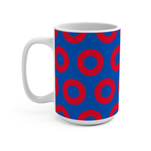 Load image into Gallery viewer, Phishman Donut Mug 15oz, Fishman Donut Mug, Phish Donut Mug, Phish Mug
