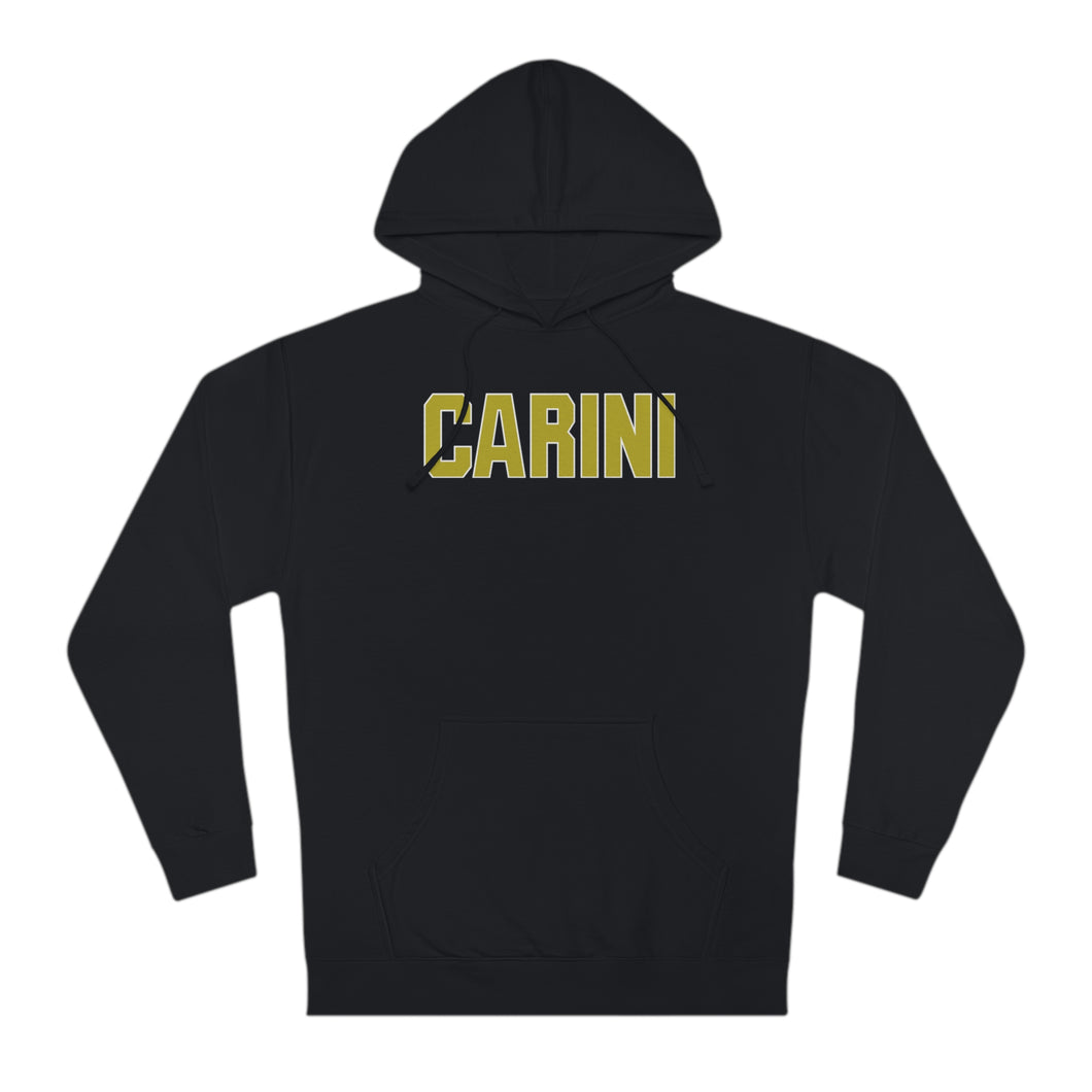 Carini Gold White Unisex Hooded Sweatshirt