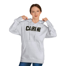 Load image into Gallery viewer, Carini Black Gold Unisex Hooded Sweatshirt
