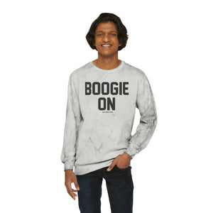 Boogie On Dyed Crewneck Sweatshirt