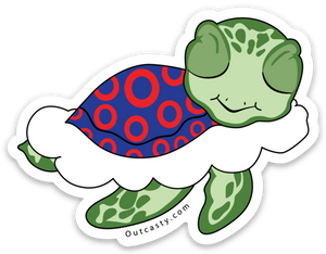 Turtle in the Clouds Magnet
