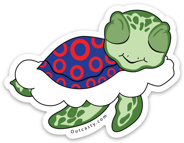 Turtle in the Clouds Magnet