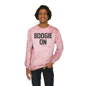 Boogie On Dyed Crewneck Sweatshirt