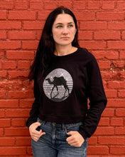 Load image into Gallery viewer, Camel Walk Women&#39;s Crop Sweatshirt
