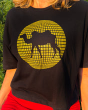 Load image into Gallery viewer, Glitter Camel Walk Crop Tee
