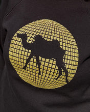 Load image into Gallery viewer, Glitter Camel Walk Unisex Raglan Sweatshirt
