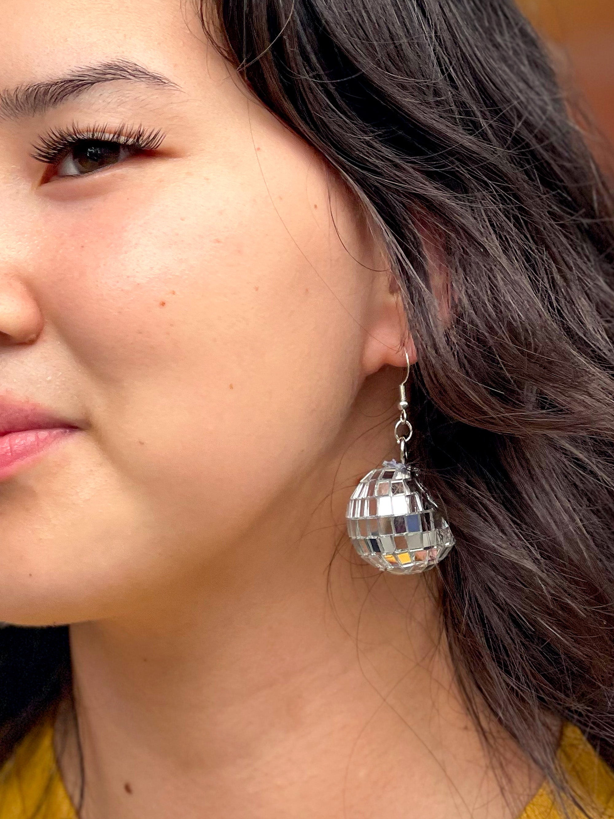 Disco Ball Earrings – Outcasty Designs