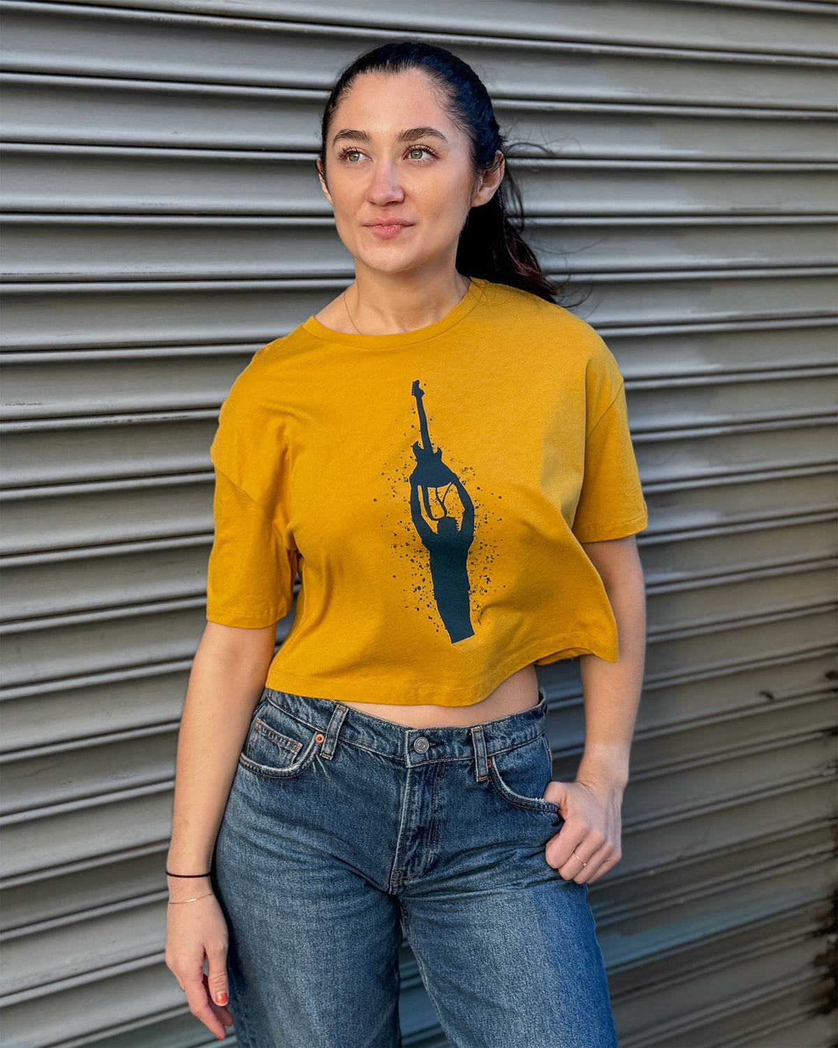First Tube Women's Crop Tee