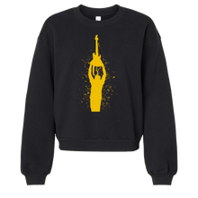 Load image into Gallery viewer, First Tube Women's Crop Sweatshirt Gold
