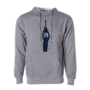 First Tube Unisex Hoodie Grey