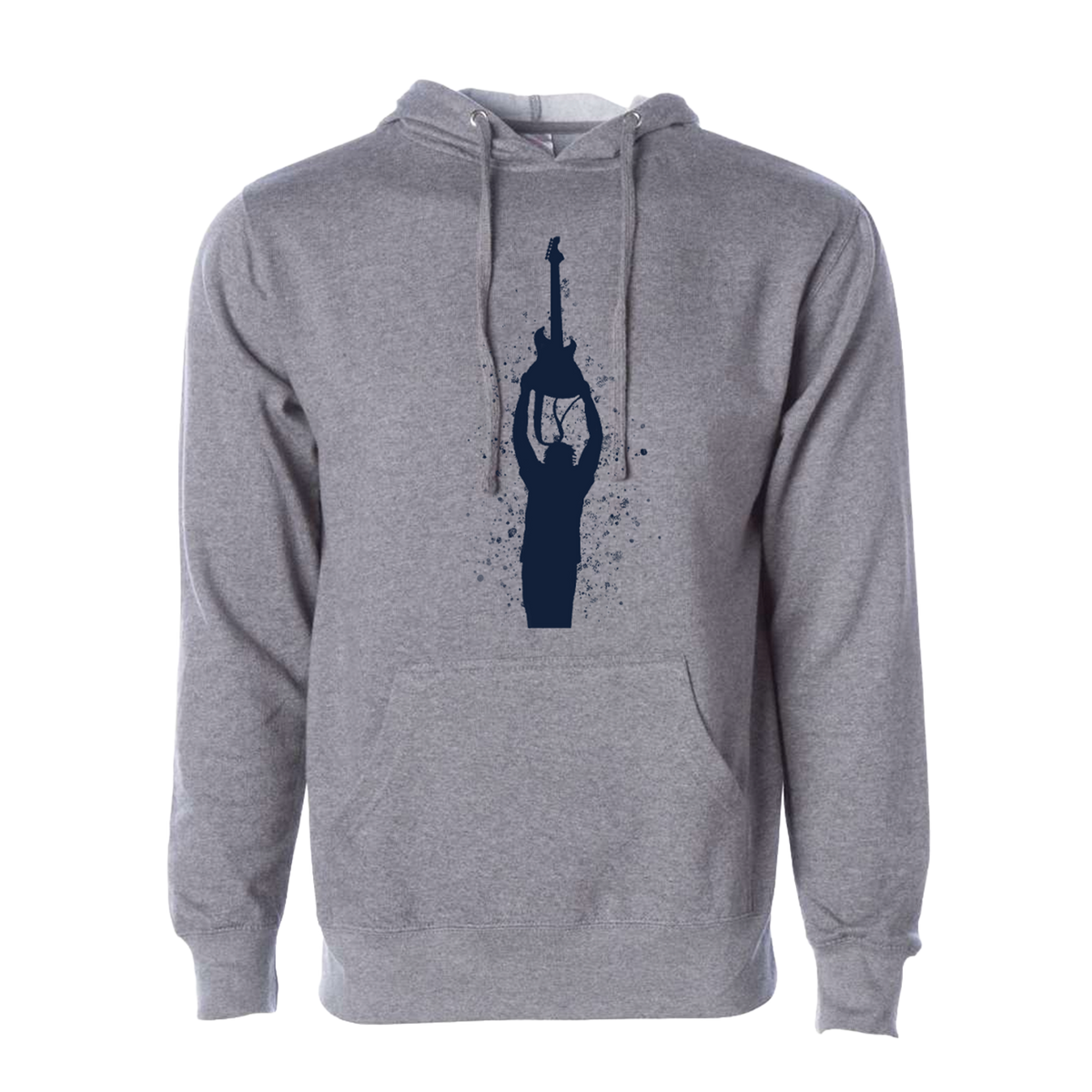 First Tube Unisex Hoodie Grey