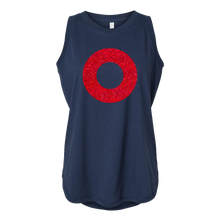 Load image into Gallery viewer, Glitter Donut Women's Relaxed Tank
