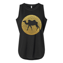 Load image into Gallery viewer, Glitter Camel Walk Women's Relaxed Tank
