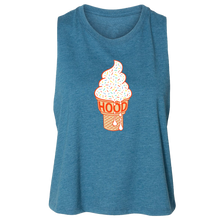 Load image into Gallery viewer, Mr. Miner's Ice Cream Racerback Crop Tank PRE ORDER
