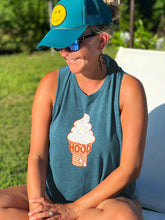 Load image into Gallery viewer, Mr. Miner's Ice Cream Racerback Crop Tank PRE ORDER
