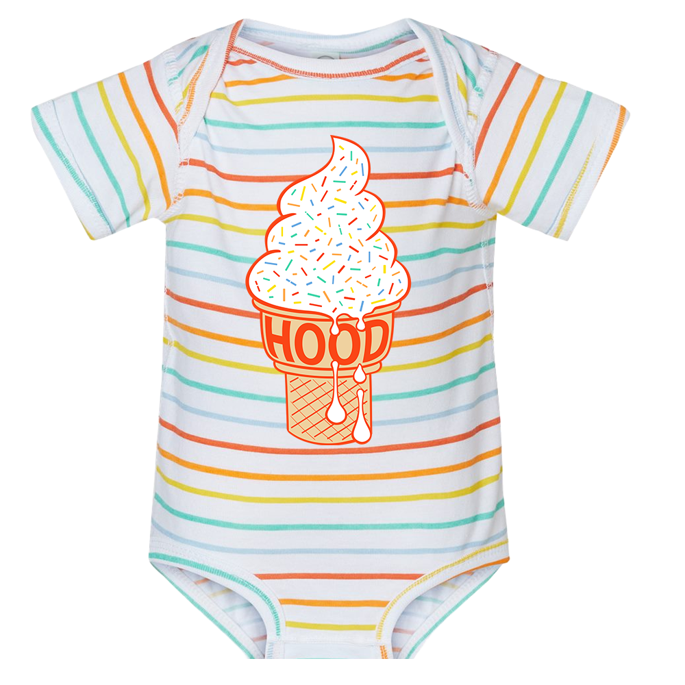 Mr Miner's Ice Cream Baby One Piece