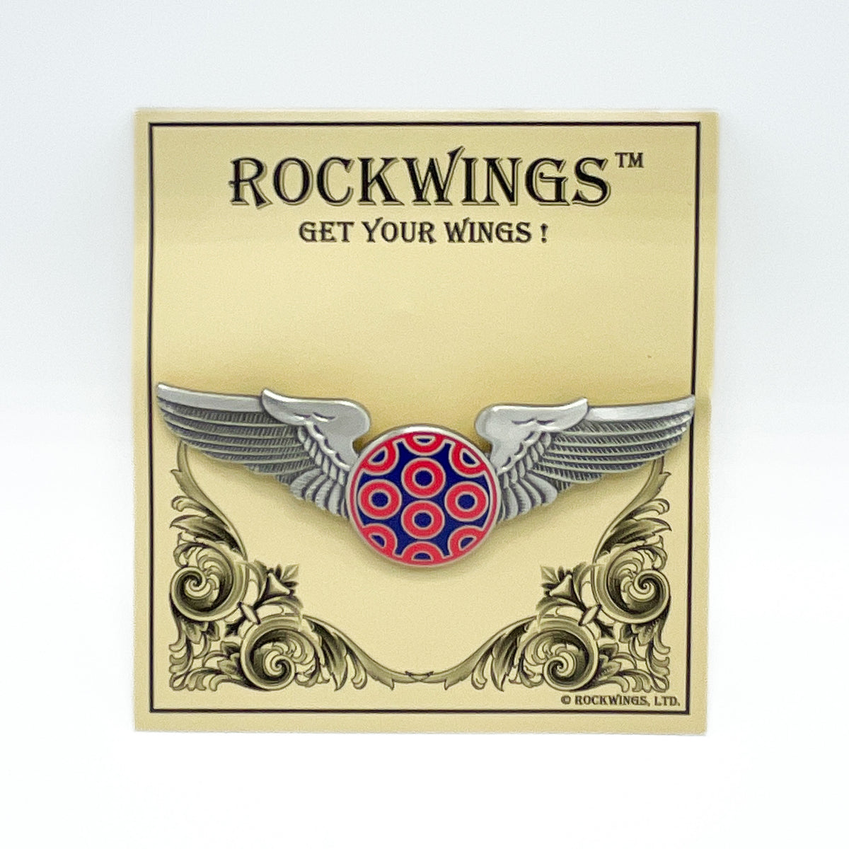 Donut Rockwings Pin