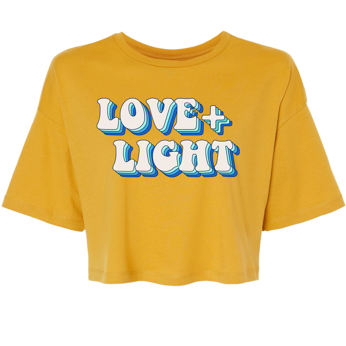 Love & Light Women's Crop Tee