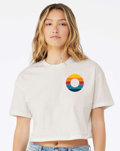 Load image into Gallery viewer, Retro Donut Crop Tee
