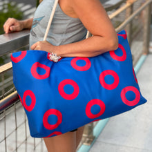 Load image into Gallery viewer, Donut Weekender Beach Bag
