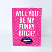 Funky Bitch Greeting Card