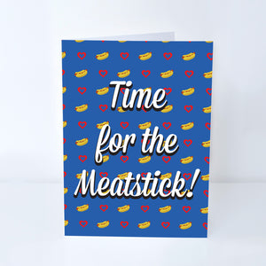 Meatstick Greeting Card