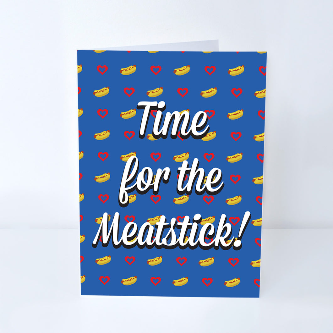 Meatstick Greeting Card