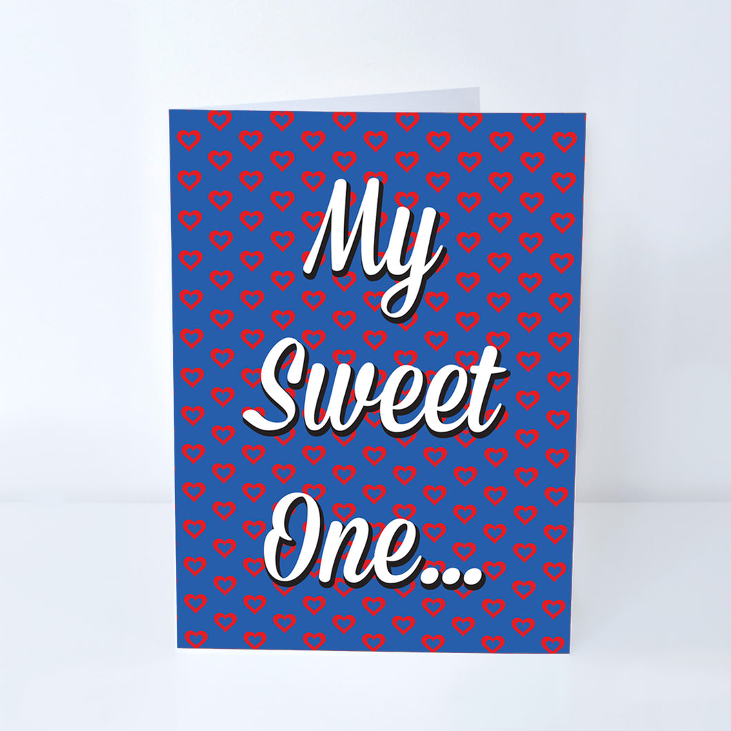 My Sweet One Greeting Card