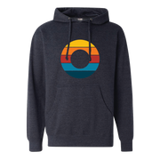Retro Donut Unisex Hoodie Midweight