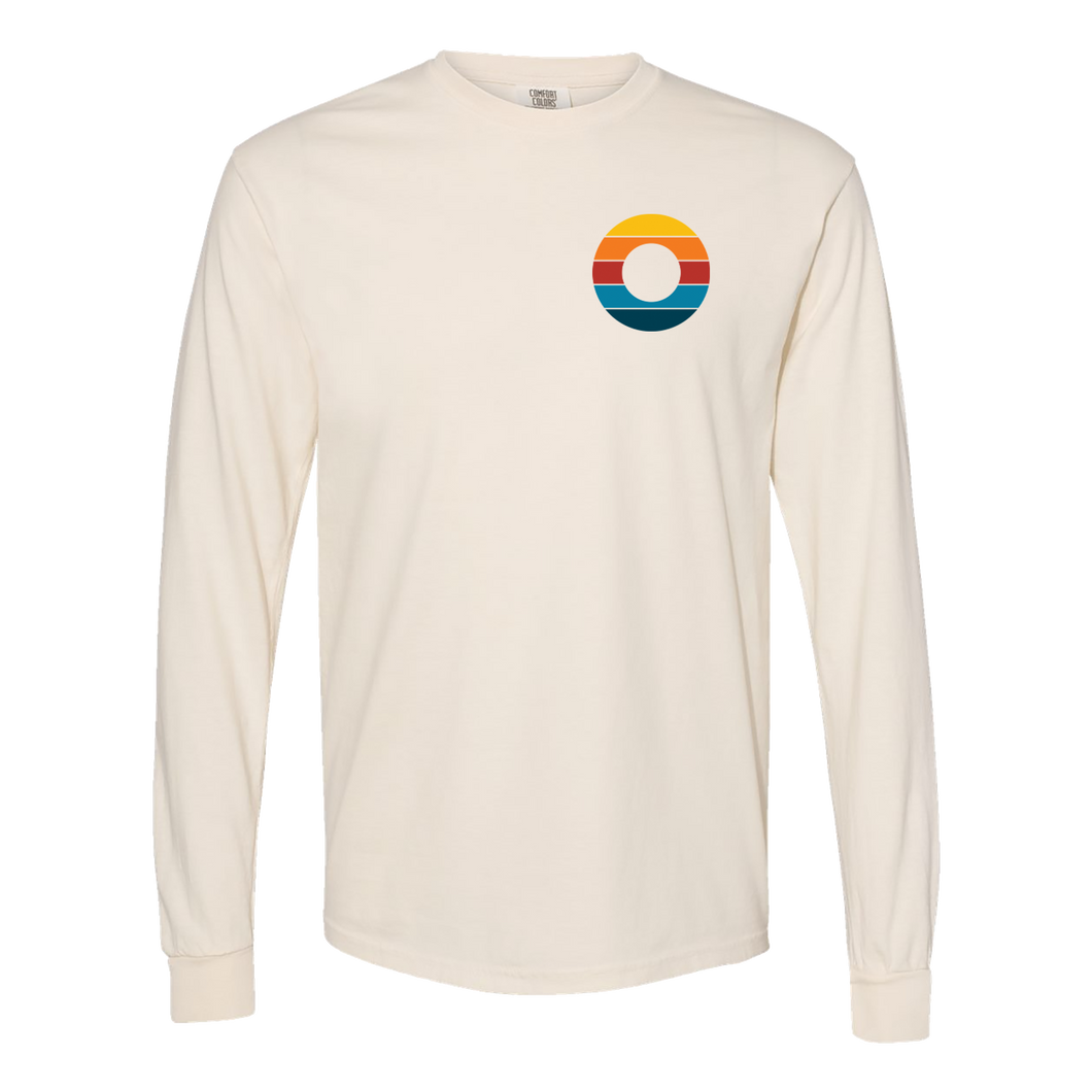 Retro Donut Unisex Longsleeve Tee