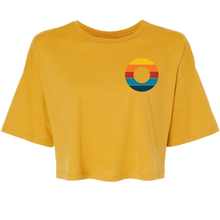 Load image into Gallery viewer, Retro Donut Crop Tee
