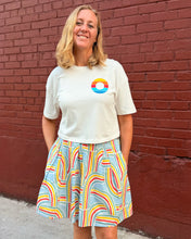 Load image into Gallery viewer, Retro Donut Crop Tee
