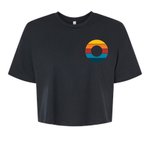 Load image into Gallery viewer, Retro Donut Crop Tee
