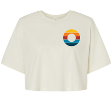 Load image into Gallery viewer, Retro Donut Crop Tee
