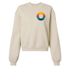 Load image into Gallery viewer, NEW! Retro Donut Women's Crewneck Sweatshirt
