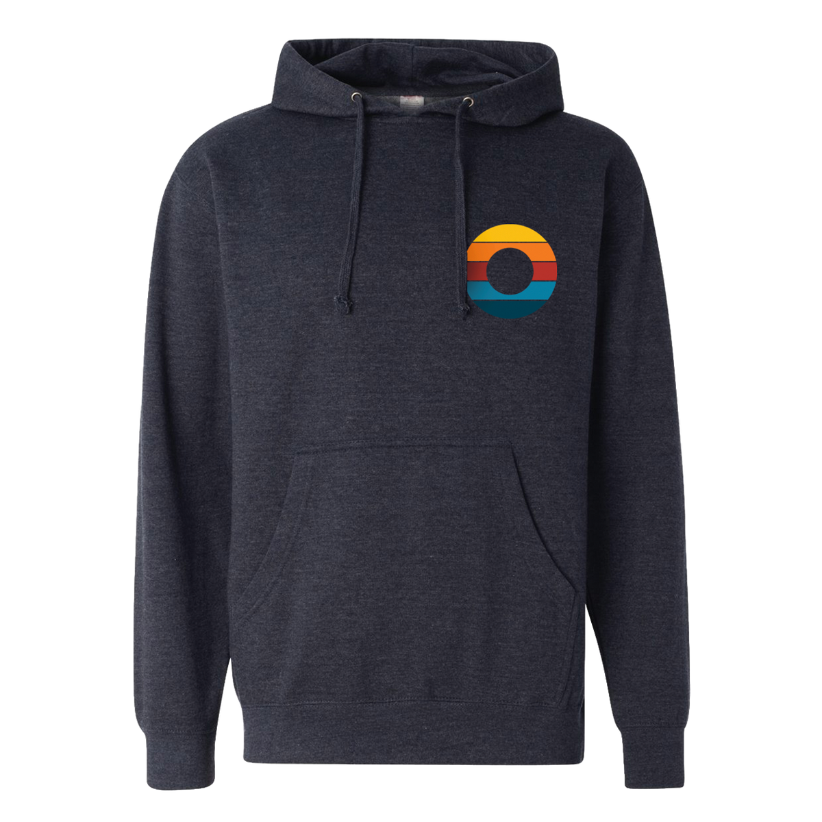 Retro Donut Unisex Hoodie Midweight